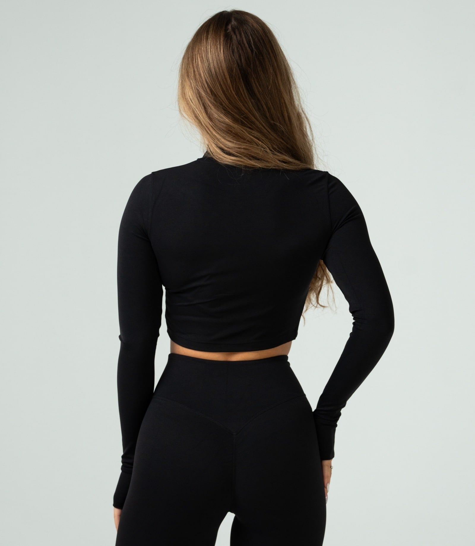 Women's "Active" Crop-Top Hoodie