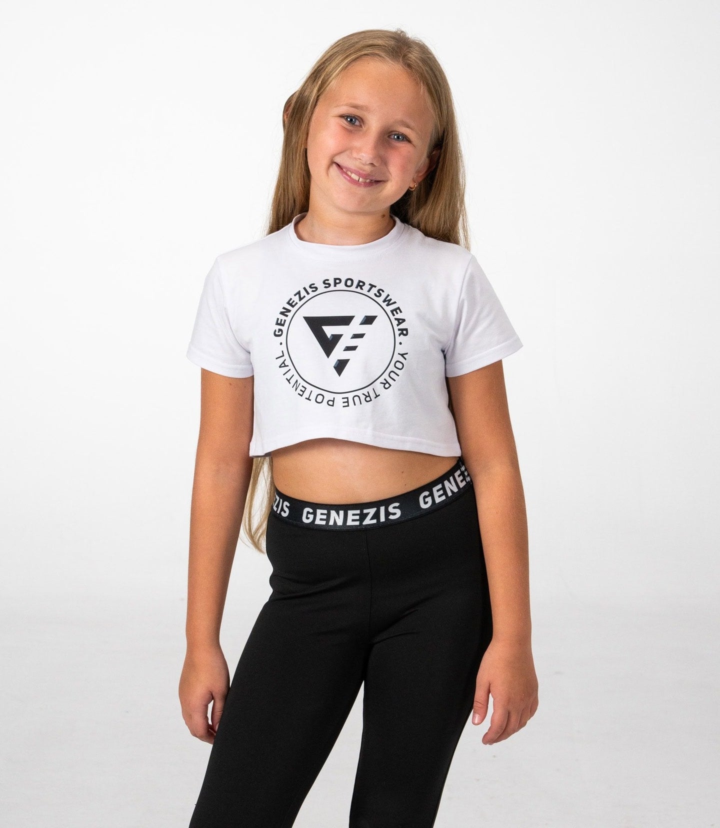 Tricou juniori crop "Legacy"