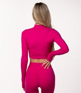 Women's "Active" Crop-Top Hoodie