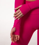 Women's "Active" Crop-Top Hoodie