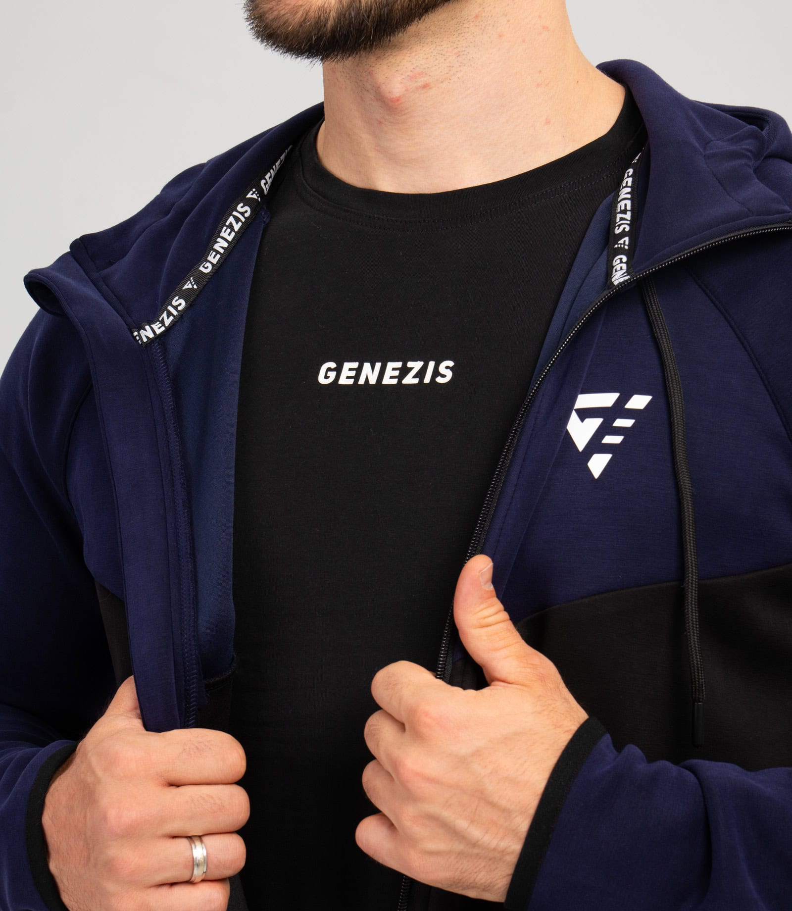 Hanorac cu fermoar "Victory"