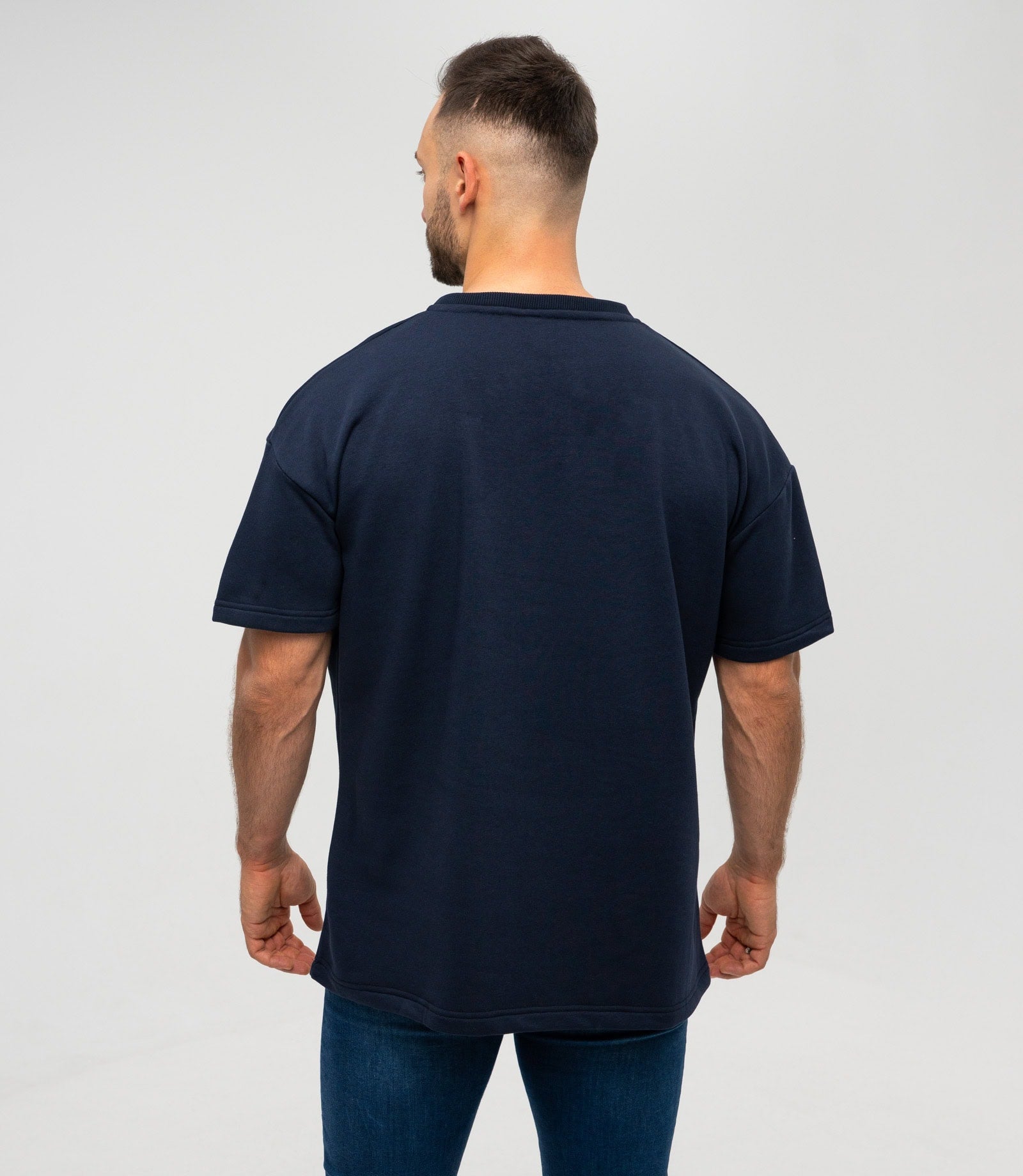 Tricou oversized pentru bărbați "Golden Era"