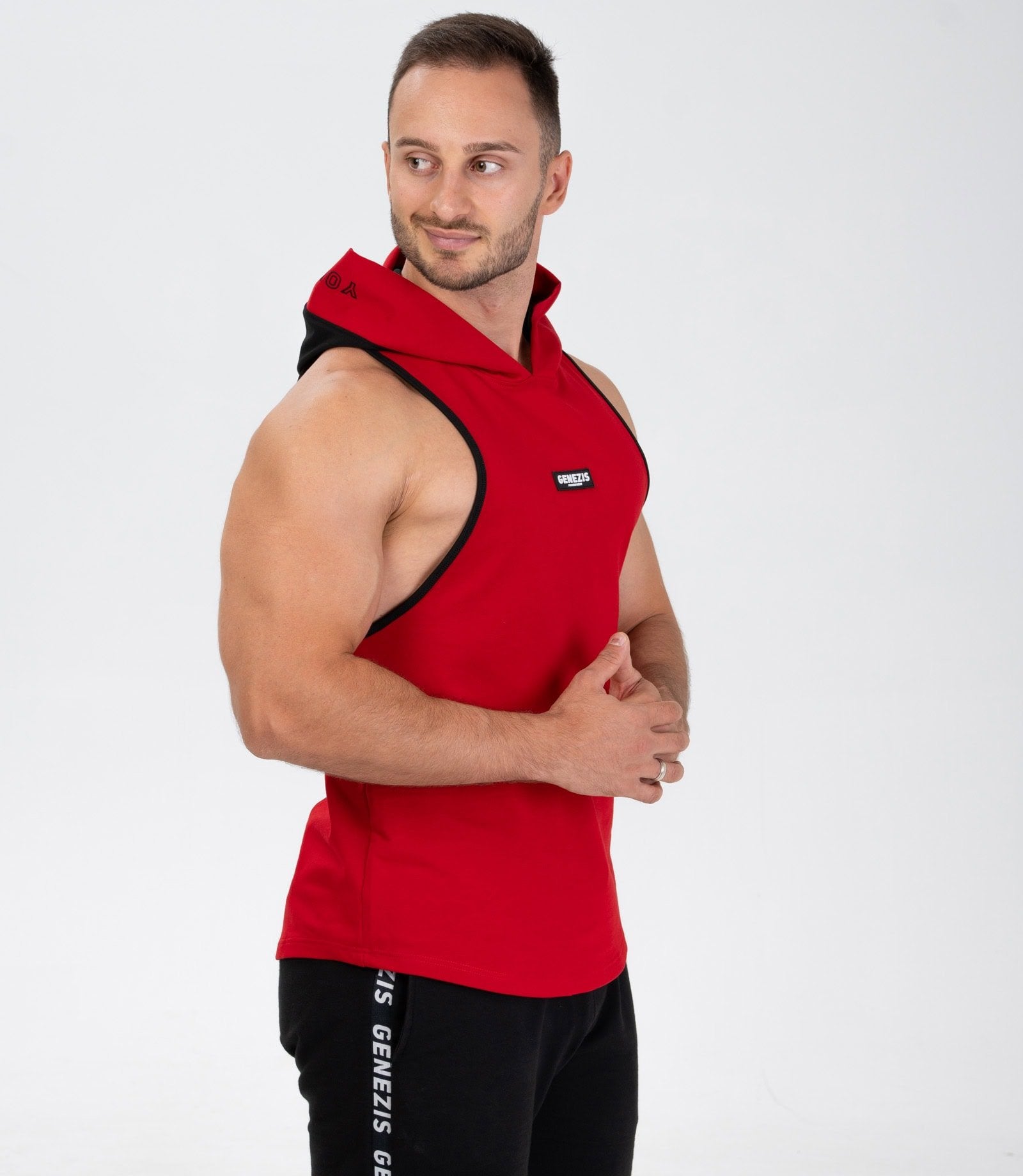 Maiou Hoodie Tank Top „Superb“